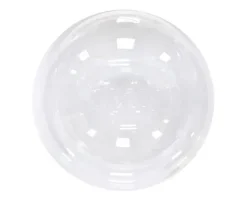 Balon kula Bubble Deco Aqua Crystal transparentny 18 cali
