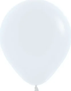 Balon lateksowy 18 cali Sempertex Solid 1 szt. White