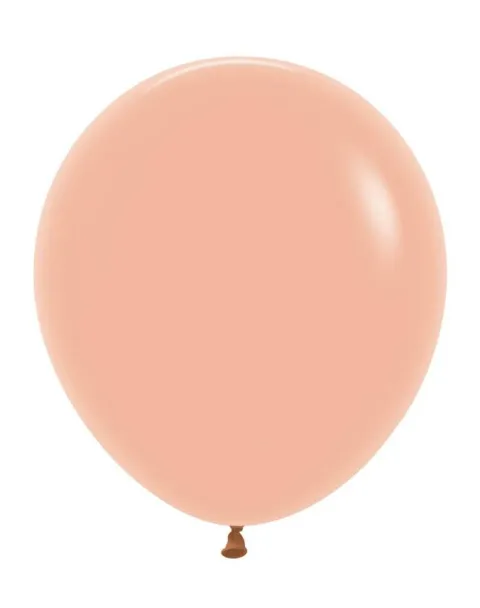 Balon lateksowy 18 cali Sempertex Solid 1 szt. Peach Blush