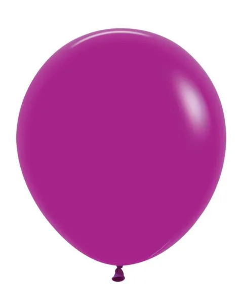 Balon lateksowy 18 cali Sempertex Solid 1 szt. Purple Orchid