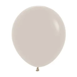 Balon lateksowy 18 cali Sempertex Solid 1 szt. White Sand
