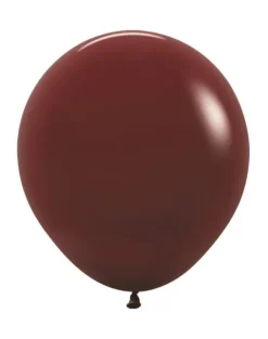 Balon lateksowy 18 cali Sempertex Solid 1 szt. Merlot