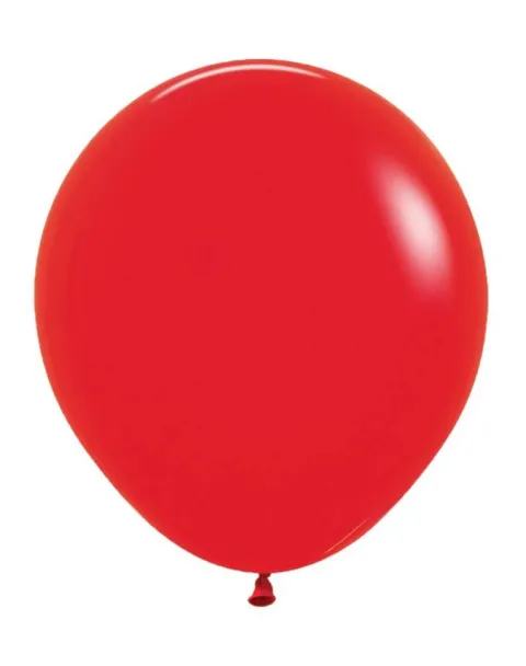 Balon lateksowy 18 cali Sempertex Solid 1 szt. Red