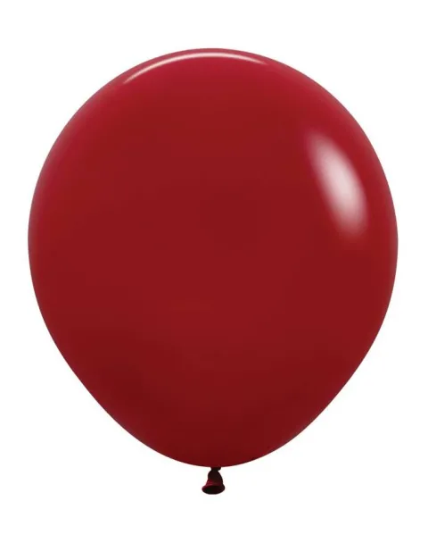 Balon lateksowy 18 cali Sempertex Solid 1 szt. Imperial Red