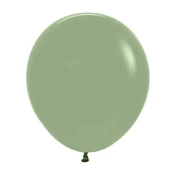 Balon lateksowy 18 cali Sempertex Solid 1 szt. Eucalyptus