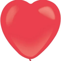 Balon lateksowy SERCE CZERWONE Everts Decor Amscan 12 cali 1 szt.