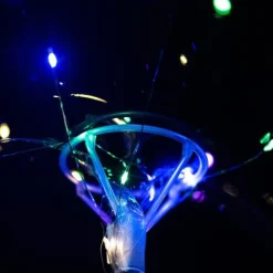 Balon MYSZKA MICKEY świecący transparentny LED na patyczku