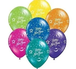 Balon Qualatex 11 cali 1 szt Happy New Year