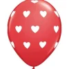 Balon Qualatex 11 cali SERDUSZKA 6 szt