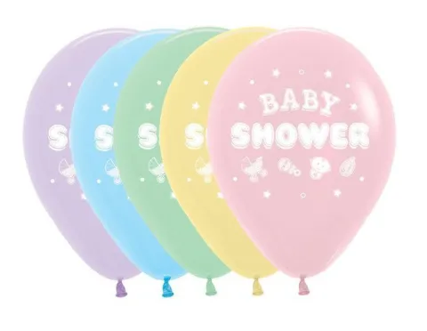 Balon Sempertex Baby Shower Gwiazdki 12'' 1 sztuka