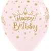 Balon Sempertex Happy Birthday korona brokat 12 cali 1 szt.