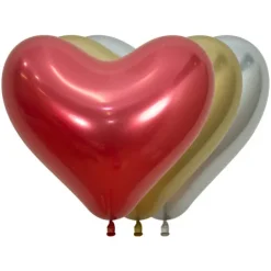 Balon Sempertex Reflex SERCE 14" 12 szt. różne kolory