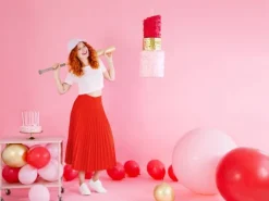 Balon Strong jednokolorowy 12 cali 100 szt. Pastel Baby Pink