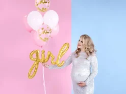 Balon Strong jednokolorowy 12 cali 100 szt. Pastel Baby Pink