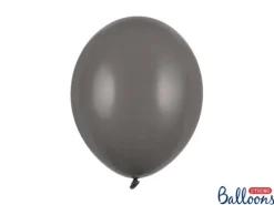 Balon Strong jednokolorowy 12 cali 100 szt. Pastel Grey