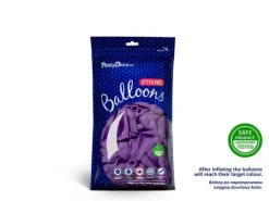 Balon Strong jednokolorowy 5 cali 100 szt. Pastel Lavender Blue