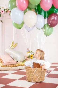 Balon Strong jednokolorowy 12 cali 100 szt. Pastel Prune