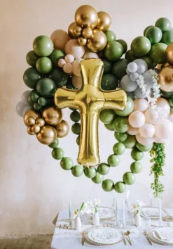 Balon Strong jednokolorowy 12 cali 100 szt. Pastel Rosemary Green