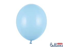 Balon Strong jednokolorowy 12 cali 100 szt. Pastel Baby Blue