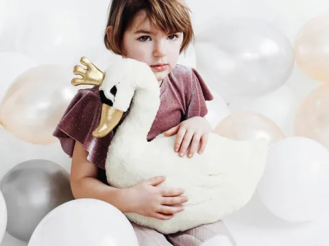 Balon Strong Metallic jednokolorowy 12 cali 100 szt. Metallic Silver Snow