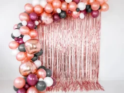 Balon Strong Metallic jednokolorowy 12 cali 100 szt. Metallic Rose Gold
