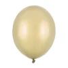 Balon Strong Metallic jednokolorowy 12 cali 100 szt. Metallic Cold Gold