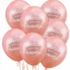 Balon Wieczór Panieński Bride to be / złoty róż, biały nadruk