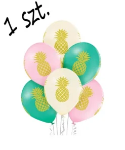 Balon Ananasy owoce 12 cali 1 szt.