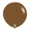 Balon 24 cale Sempertex Solid 1 szt. Mocha