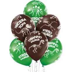 Balon Dinozaury szkielety 12 cali 1 szt.