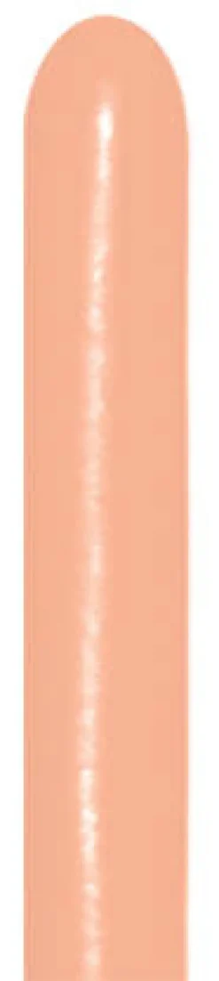 Balon do modelowania 360Q Sempertex Solid 50 szt. Blush