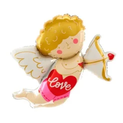 Balon foliowy Amorek Love 91 x 81,5cm