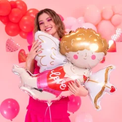 Balon foliowy Amorek Love 91 x 81,5cm