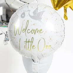 Balon Foliowy Baby Shower narodziny Welcome 45 cm