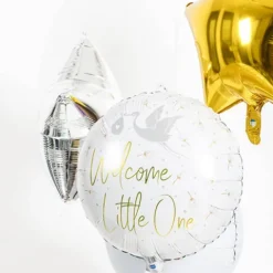 Balon Foliowy Baby Shower narodziny Welcome 45 cm