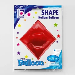 Balon foliowy Casino Diamond Karo, dzwonek rozmiar 30 cali