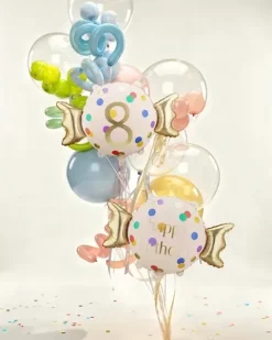 Balon foliowy Cukierek Happy Birthday, 61x37 cm