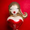 Balon foliowy Dziewczyna 57 x 74,5 cm