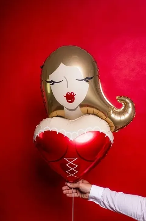 Balon foliowy Dziewczyna 57 x 74,5 cm