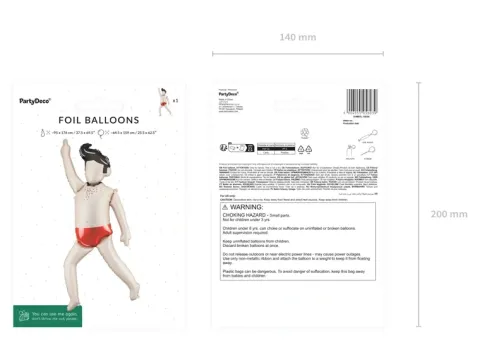 Balon foliowy Facet Mężczyzna na Wieczór Panieński 159 cm