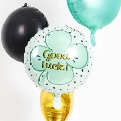 Balon foliowy GOOD LUCK Koniczynka 45 cm 1 szt.