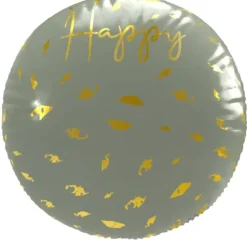 Balon Foliowy Happy B-Day 3D trójwymiarowy 56 cm