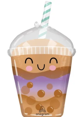 Balon foliowy Kubek Bubble Tea 17 x 29 cali, 73 cm