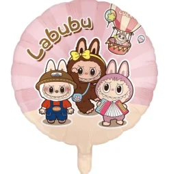 Balon foliowy LABUBU okrągły 18 cali