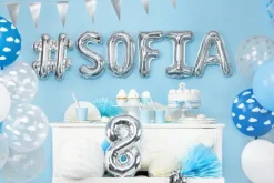 BALON foliowy Litera A 35 cm na POWIETRZE
