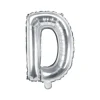 BALON foliowy Litera D 35 cm na POWIETRZE