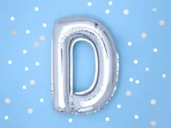 BALON foliowy Litera D 35 cm na POWIETRZE