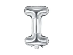 BALON foliowy Litera I 35 cm na POWIETRZE