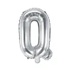 BALON foliowy Litera Q 35 cm na POWIETRZE