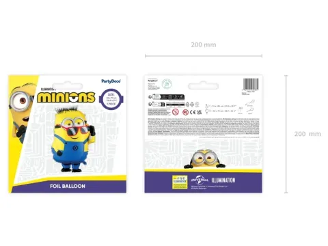 Balon foliowy Minionek RON 53x79 cm